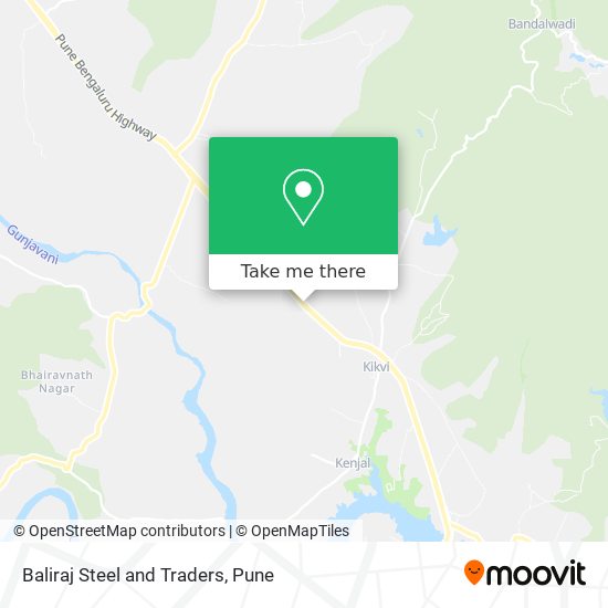 Baliraj Steel and Traders map