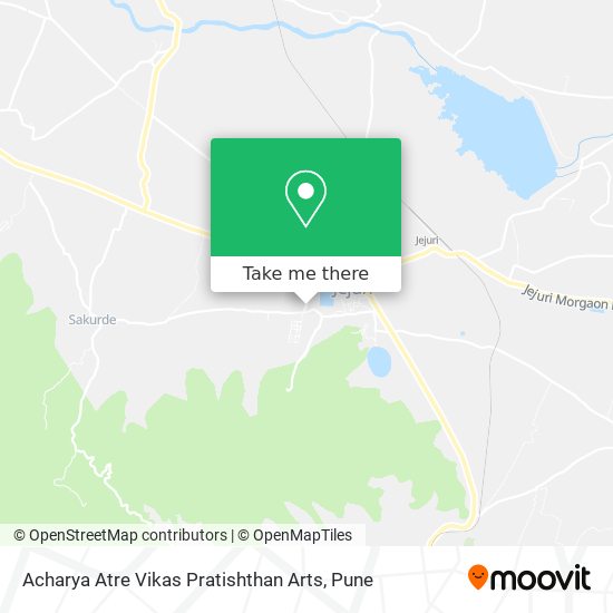 Acharya Atre Vikas Pratishthan Arts map