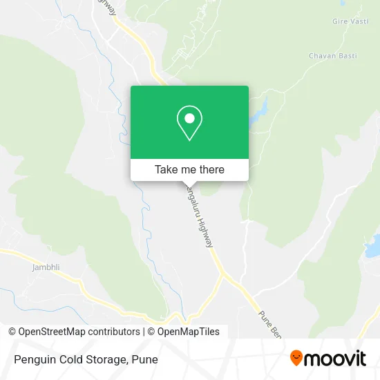 Penguin Cold Storage map