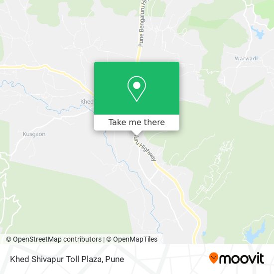 Khed Shivapur Toll Plaza map
