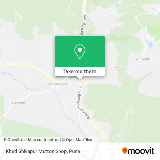 Khed Shivapur Mutton Shop map
