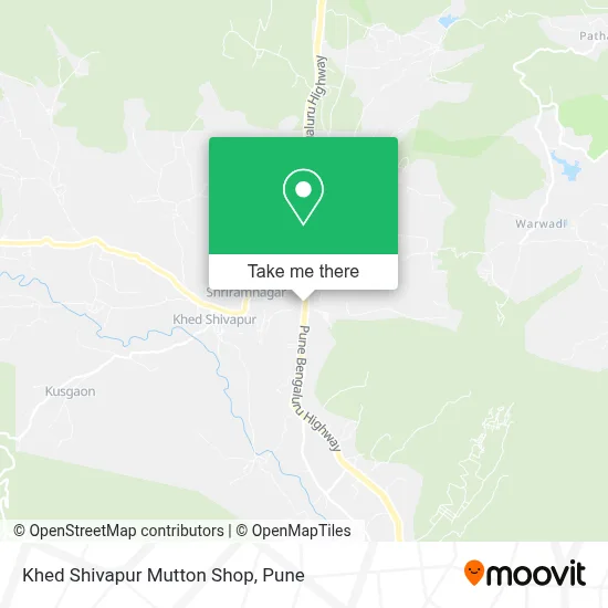 Khed Shivapur Mutton Shop map