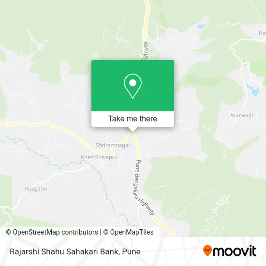 Rajarshi Shahu Sahakari Bank map