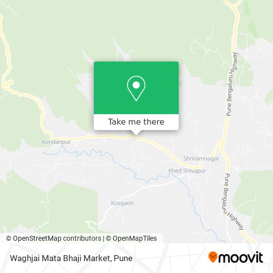 Waghjai Mata Bhaji Market map
