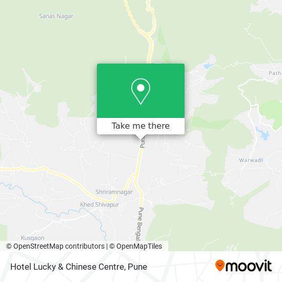 Hotel Lucky & Chinese Centre map