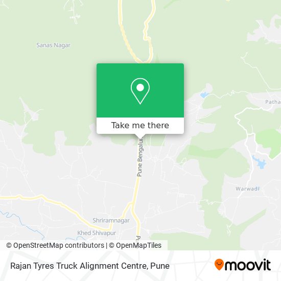 Rajan Tyres Truck Alignment Centre map