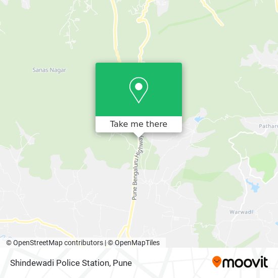 Shindewadi Police Station map