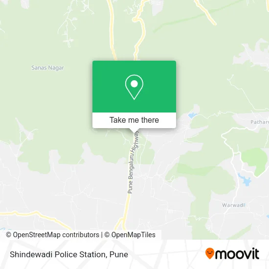 Shindewadi Police Station map