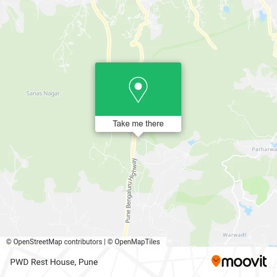 PWD Rest House map
