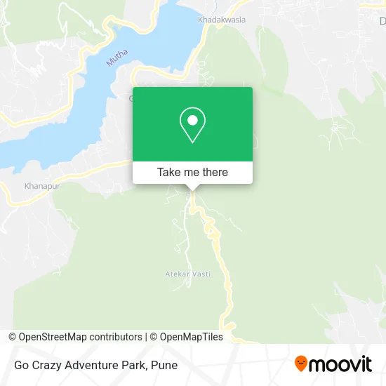 Go Crazy Adventure Park map