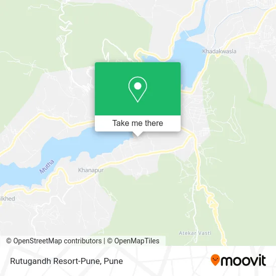 Rutugandh Resort-Pune map