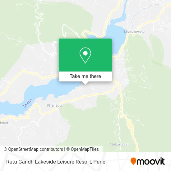 Rutu Gandh Lakeside Leisure Resort map