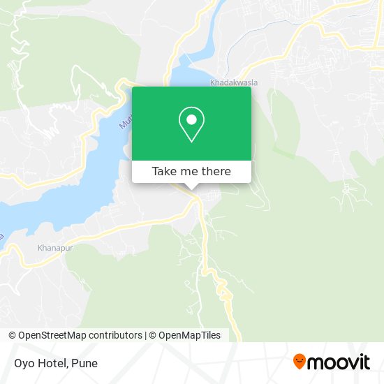 Oyo Hotel map