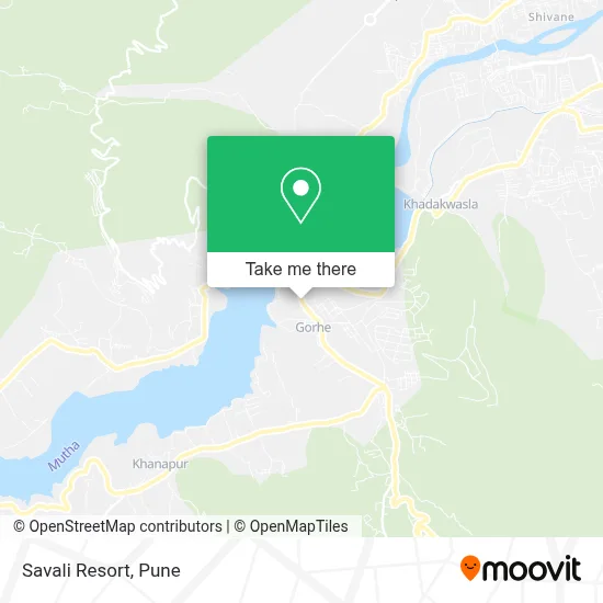 Savali Resort map