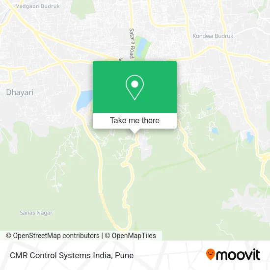 CMR Control Systems India map