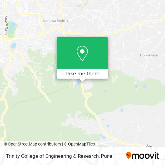 Trinity College of Engineering & Research map