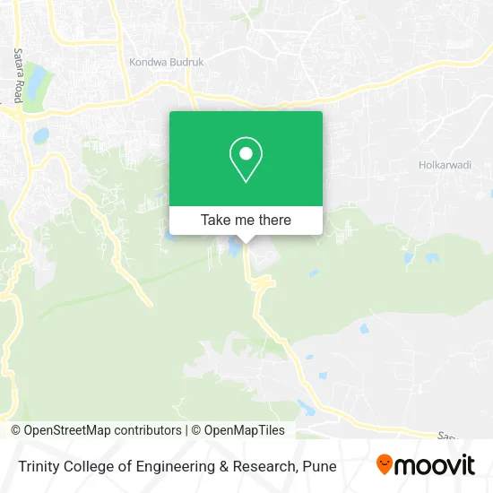 Trinity College of Engineering & Research map