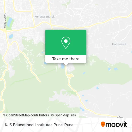 KJS Educational Institutes Pune map