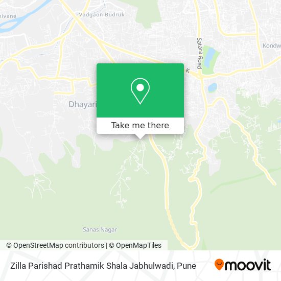 Zilla Parishad Prathamik Shala Jabhulwadi map