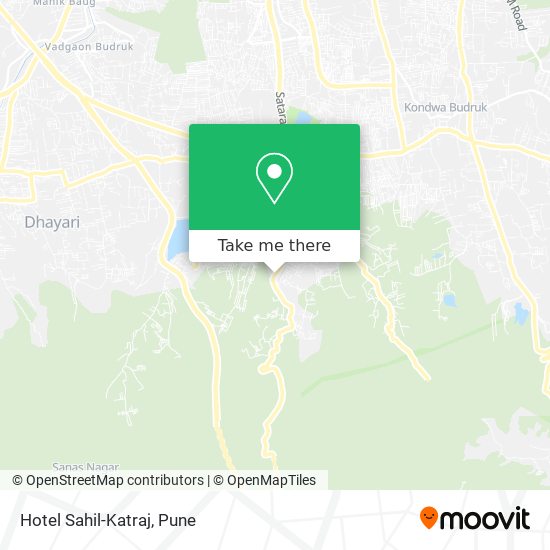 Hotel Sahil-Katraj map