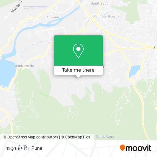 काळूबाई मंदिर map