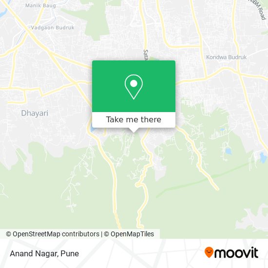 Anand Nagar map