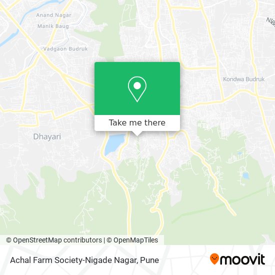 Achal Farm Society-Nigade Nagar map