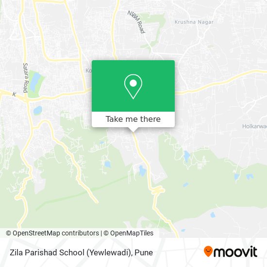 Zila Parishad School (Yewlewadi) map
