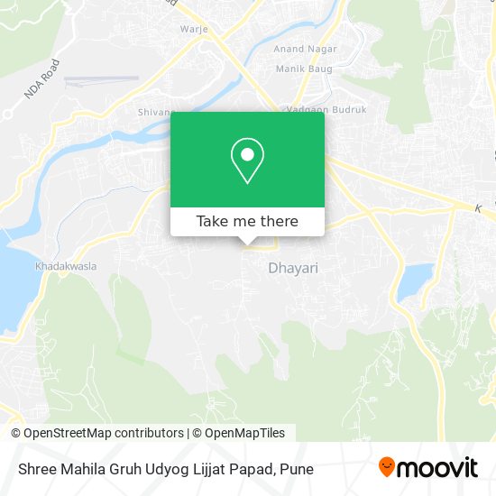 Shree Mahila Gruh Udyog Lijjat Papad map