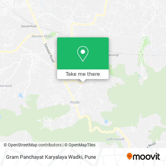Gram Panchayat Karyalaya Wadki map