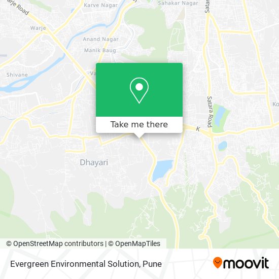 Evergreen Environmental Solution map