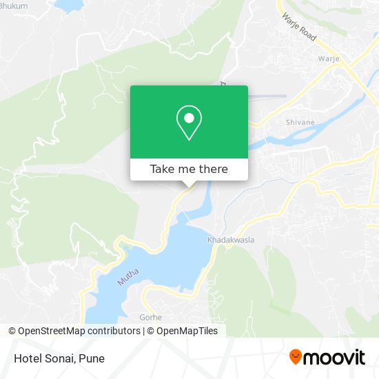 Hotel Sonai map