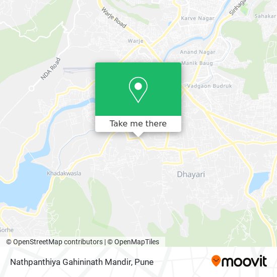 Nathpanthiya Gahininath Mandir map