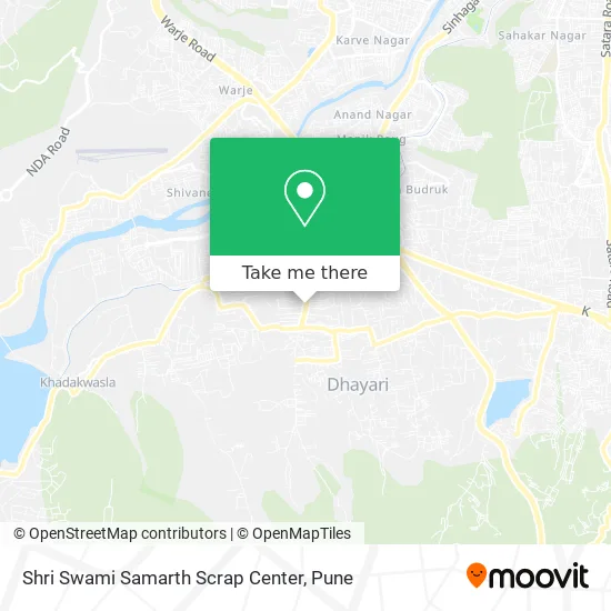 Shri Swami Samarth Scrap Center map
