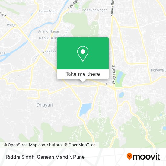 Riddhi Siddhi Ganesh Mandir map