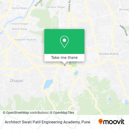 Architect Swati Patil Engineering Academy map