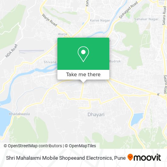 Shri Mahalaxmi Mobile Shopeeand Electronics map