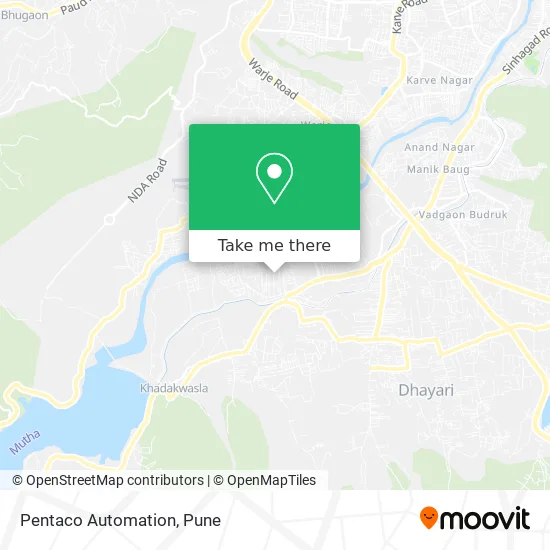 Pentaco Automation map