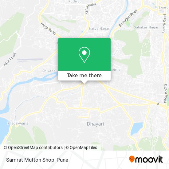 Samrat Mutton Shop map