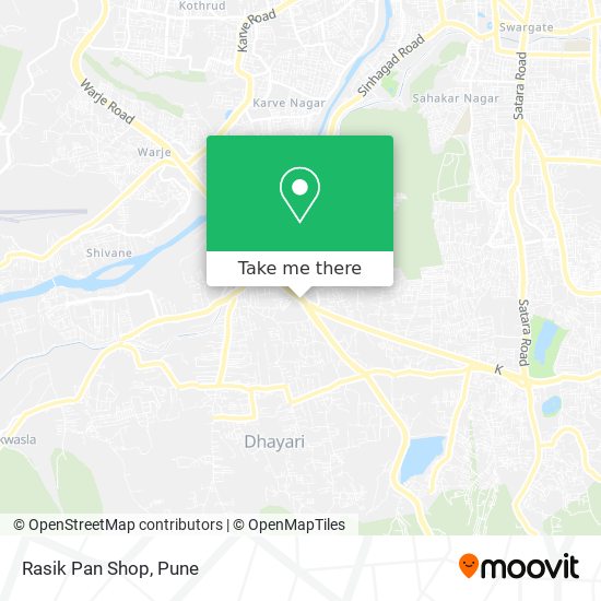 Rasik Pan Shop map