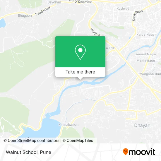Walnut School map