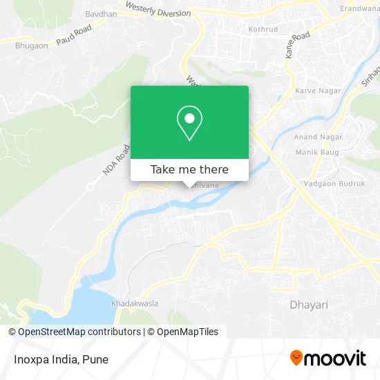 Inoxpa India map