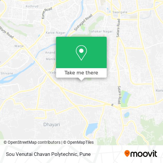 Sou Venutai Chavan Polytechnic map