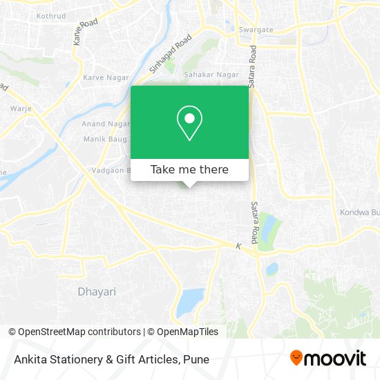 Ankita Stationery & Gift Articles map