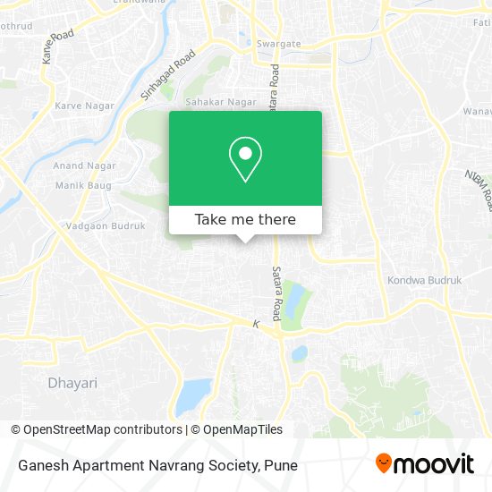 Ganesh Apartment Navrang Society map