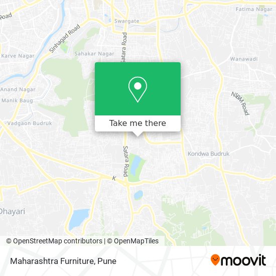 Maharashtra Furniture map