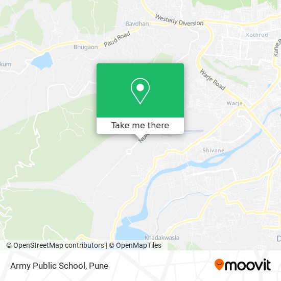 Army Public School map