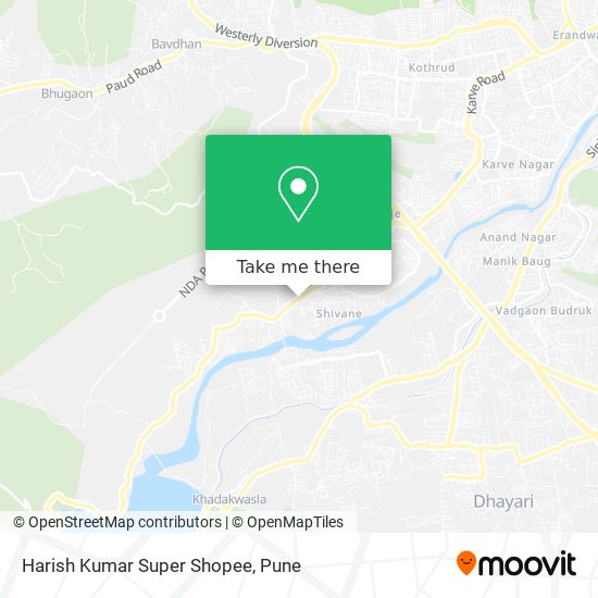 Harish Kumar Super Shopee map