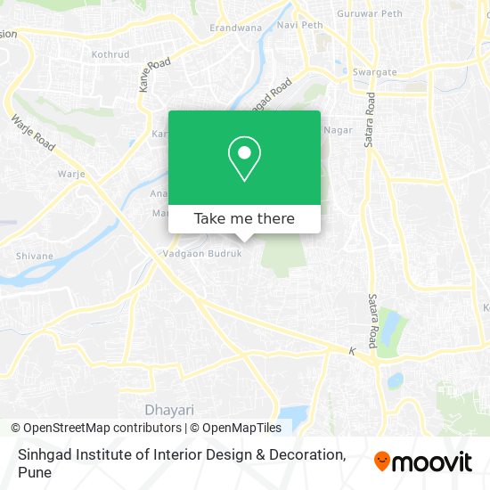 Sinhgad Institute of Interior Design & Decoration map