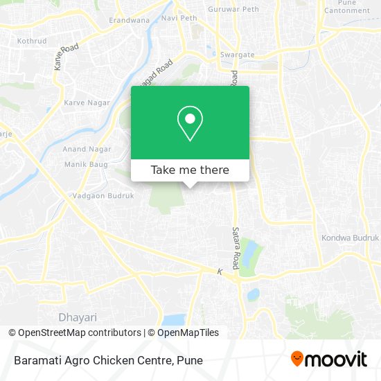 Baramati Agro Chicken Centre map